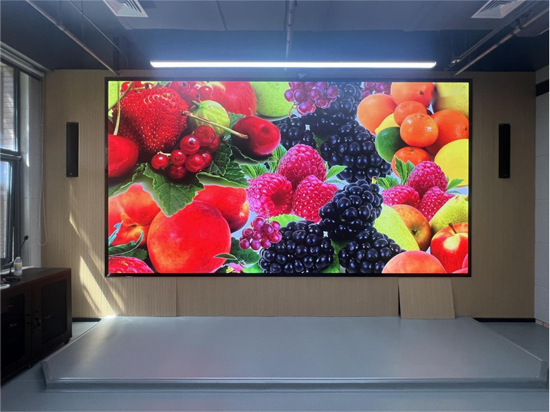 某高教圖書資料室LED屏+P1.2+13.93㎡